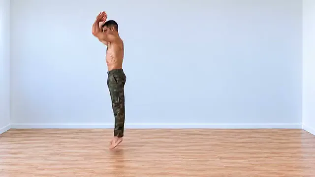 Burpee completo con flexión