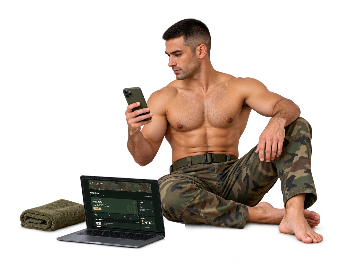 Protocolo Militar 28 Días en la computadora y en el celular, con el entrenamiento guiado